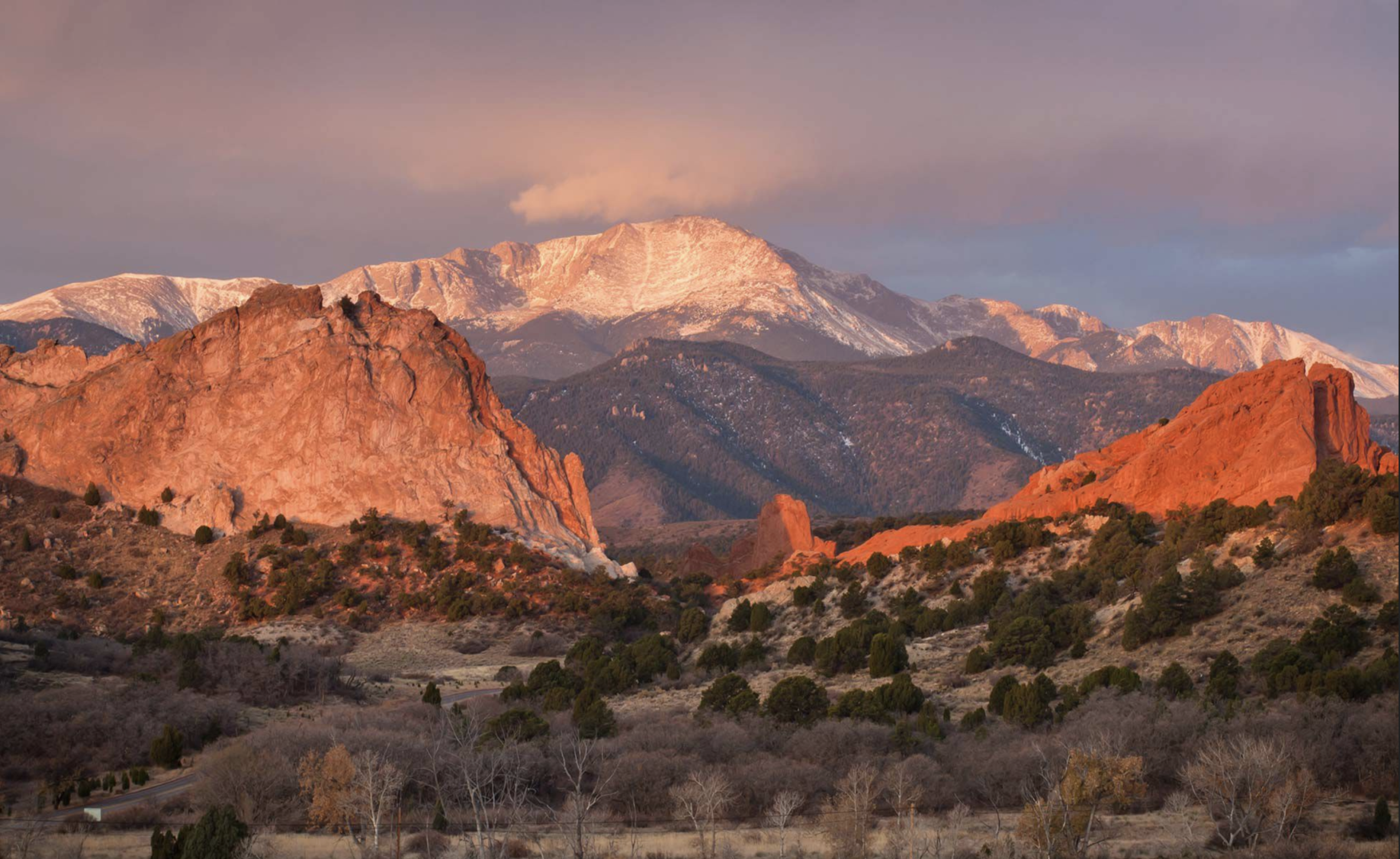 Luxe Living Rentals - Hills and Mountains during sunset - Colorado Luxury Living